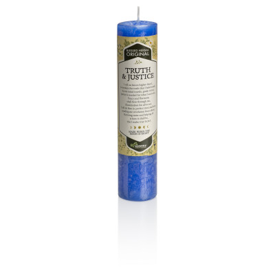 Blessed Herbal Truth and Justice Candle